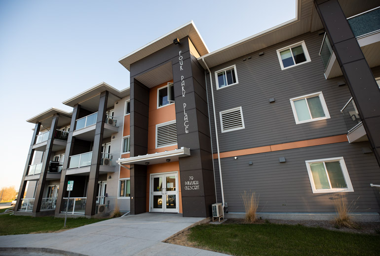 Park Place Developments in Steinbach Manitoba - KNH Sawatzky & Associates provided the prime consulting and structural engineering services.